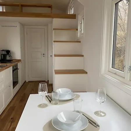 Moderne Minihus Ved Havet 아파트 Sørvågen