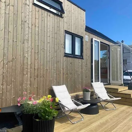 Moderne Minihus Ved Havet Lejlighed Sørvågen
