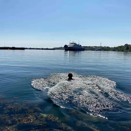 Moderne Minihus Ved Havet Lejlighed Sørvågen