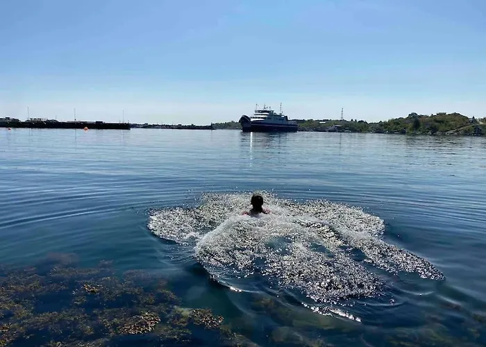 Moderne Minihus Ved Havet 公寓 Sørvågen